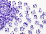 Krystaly dekorační malé fialové