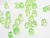 Krystaly dekorační malé zelené jablko