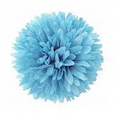 Pom Poms koule - 30 cm světle modrá