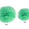 Pom Poms koule - 25 cm mint